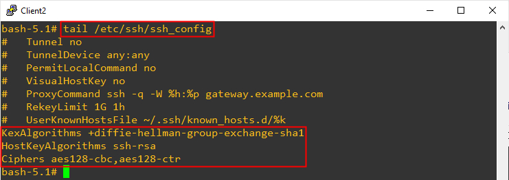 Ssh no matching host key type found